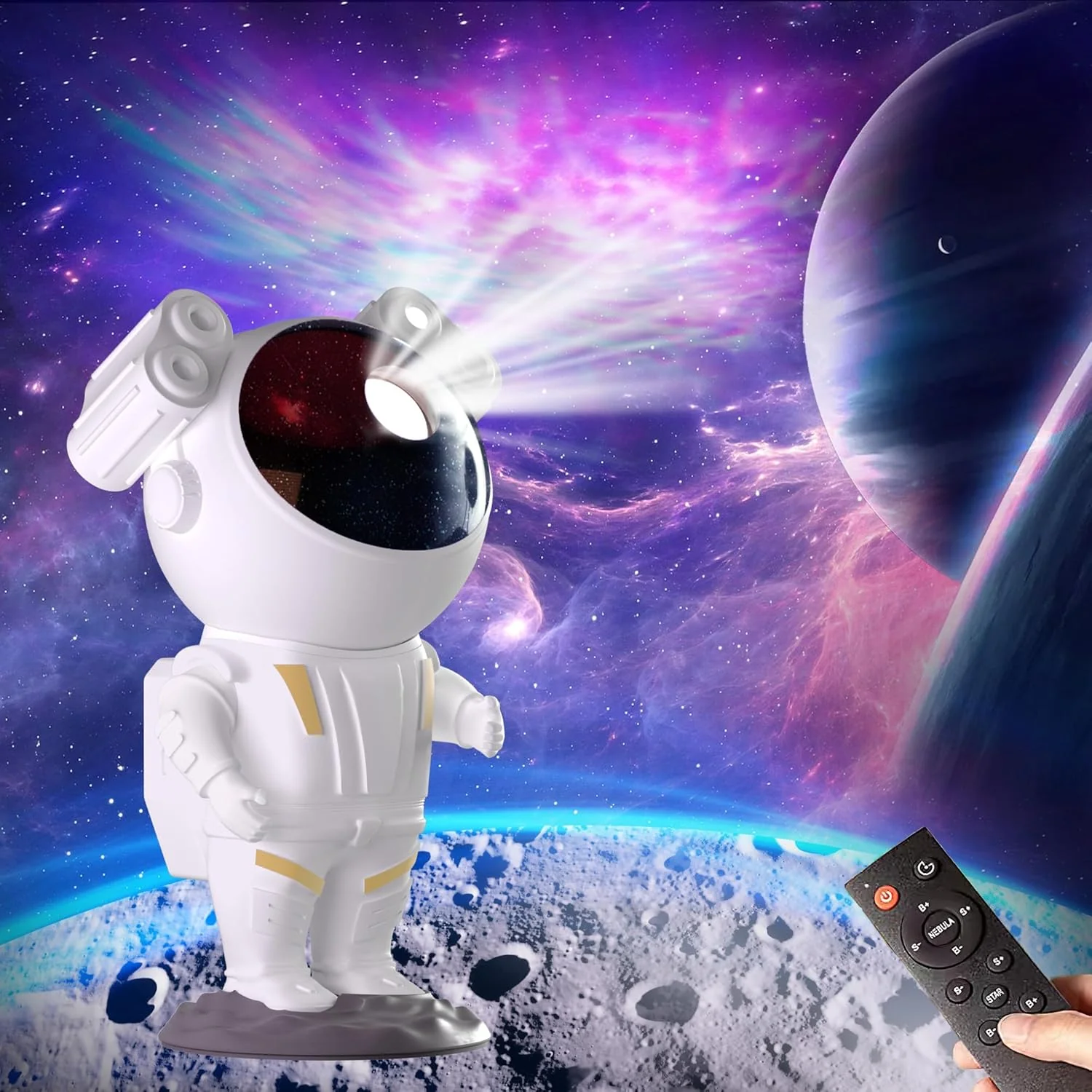 Astronaut Nebula Galaxy Lights for Bedroom