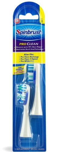 Arm & Hammer Spinbrush Pro Clean Replacement Brush Heads