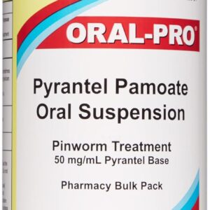 Aurora 50Mg/Ml Oral Pro Pyrantel Pamoate Oral Suspension, 16 Ounce, Vanilla Flavor