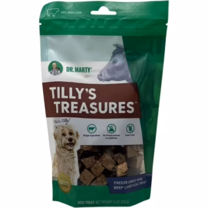 Dr. Marty Tilly's Treasures Beef Liver Dog Treat 4 oz