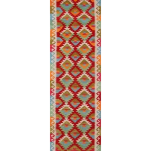 Maimana Kilim Runner - 292 x 79 cm