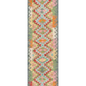 Maimana Kilim Runner - 293 x 84 cm