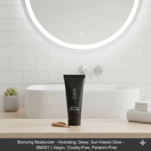 Bronzing Moisturizer - Hydrating, Dewy, Sun-Kissed Glow - BMZ01 | Vegan, Cruelty-Free, Paraben-Free