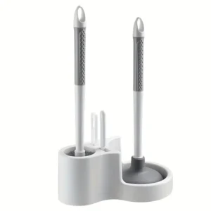 4-in-1 Wall-Mounted Toilet Brush Set  Instant pus  Available for marketplace