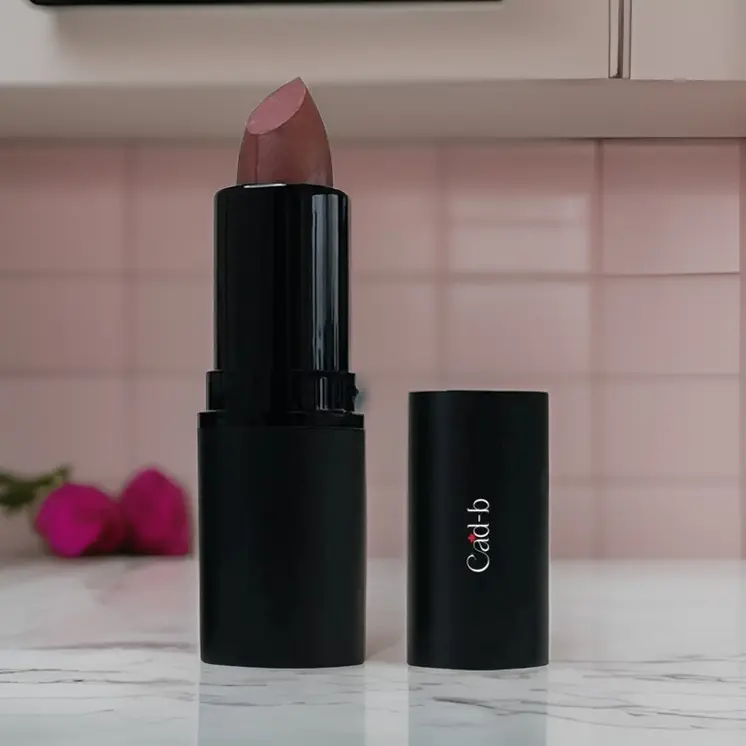 Lipstick – Spicy Rum – P025 | Hydrating Beeswax Lipstick with Jojoba & Castor Oils | Paraben Free, Cruelty Free1