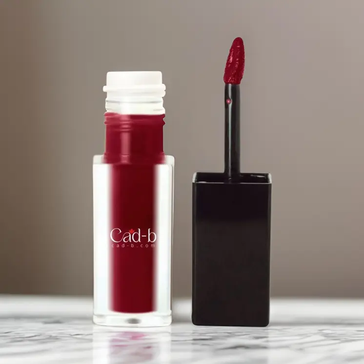 Matte Lip Stain with Vitamin E | Long-Lasting Velvety Matte Color | CAD B | LSP75