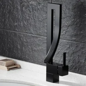CASHYMART $o min Waterfall Electroplated Basin Faucet