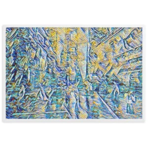 WHEN YOUR KISS WATERED ALL MY SENSES Superior Framed Poster
