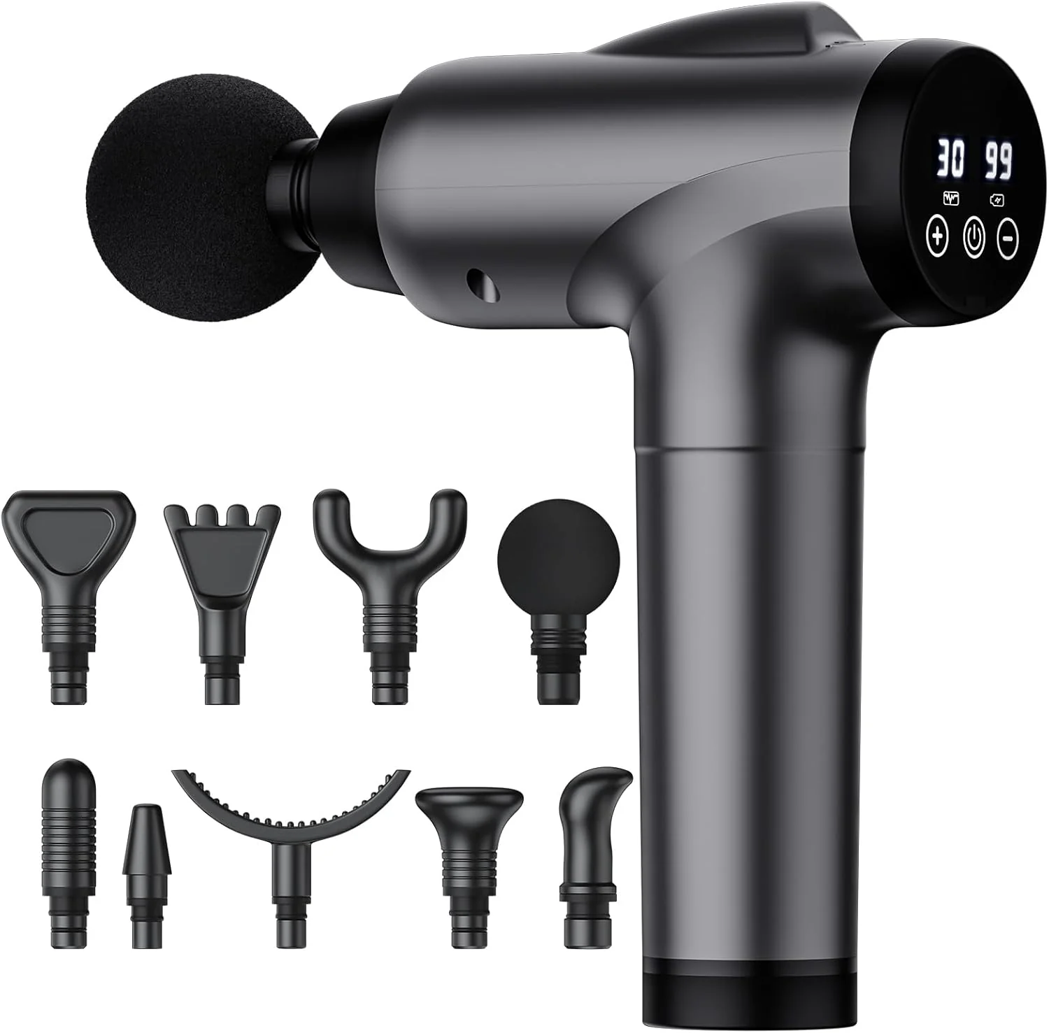Adjustable Handheld Fascia Massager Gun